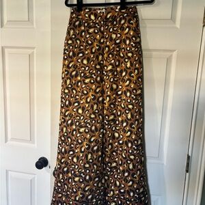 Express x Ladygang Leopard satin Pants